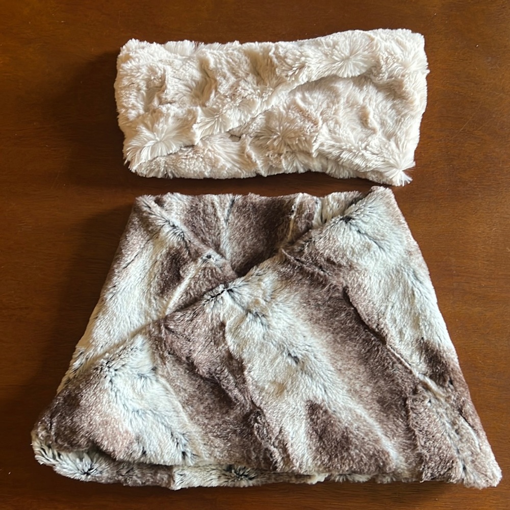 Faux fur headbands- New!